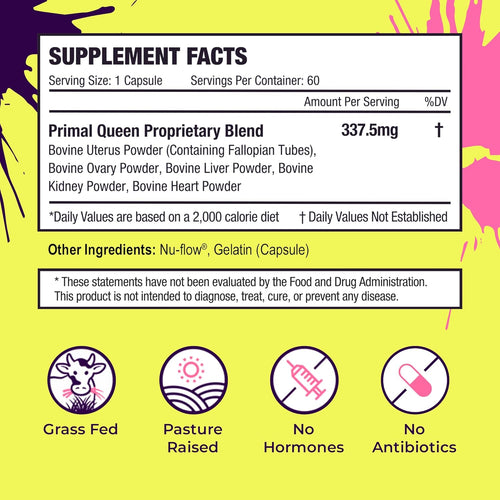 Primal Queen  Beef Organ Superfood Supplement