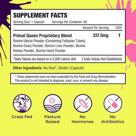 Primal Queen  Beef Organ Superfood Supplement