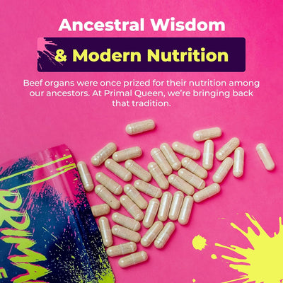 Primal Queen  Beef Organ Superfood Supplement