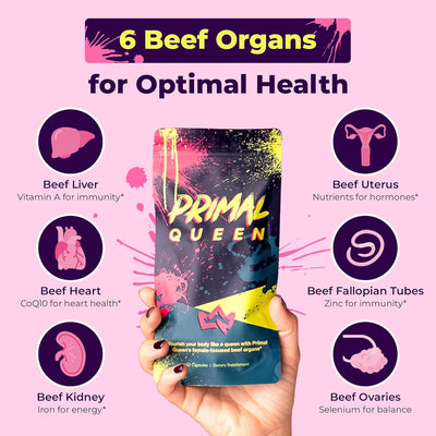 Primal Queen  Beef Organ Superfood Supplement